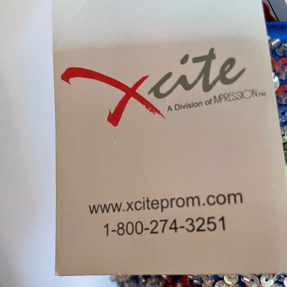 Xcite Prom- Size 8- New never worn - Picture 5 of 6